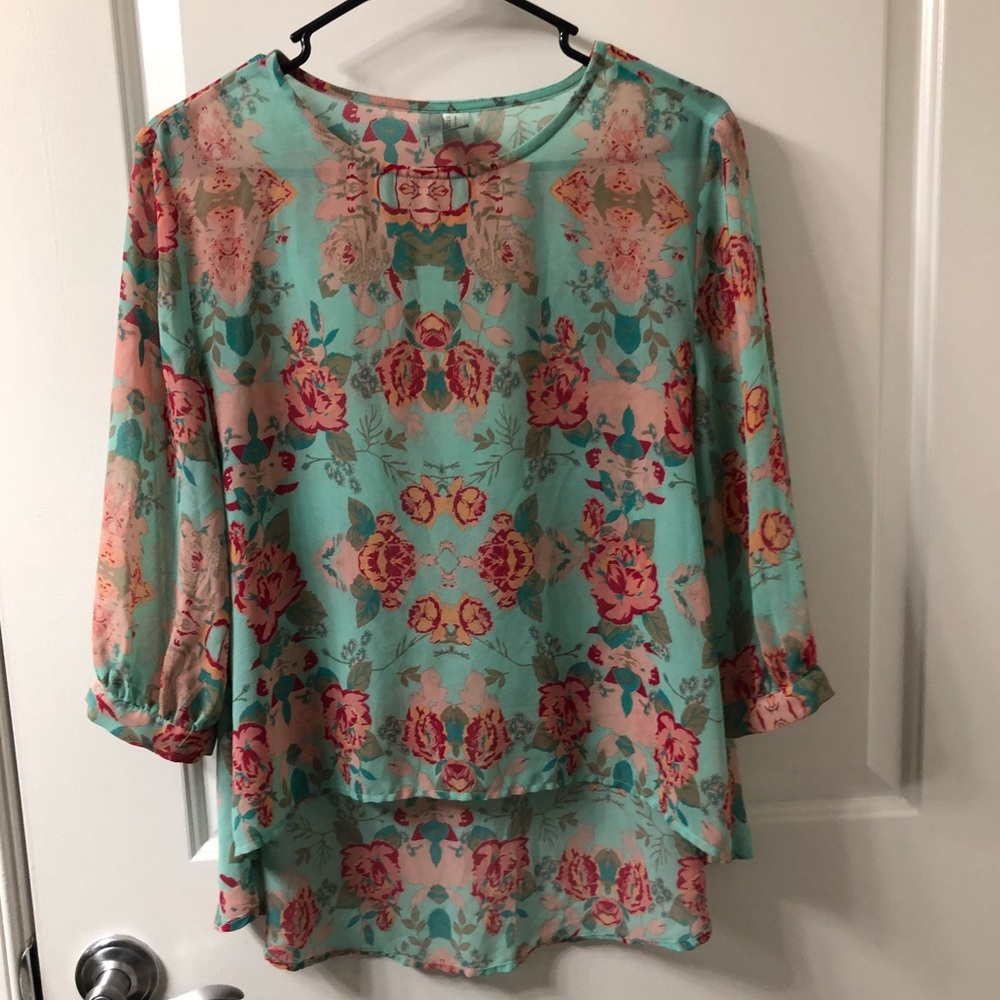 Forever 21 High Low Blouse